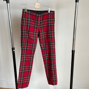 Burberry FW16 Runway Plaid Trousers